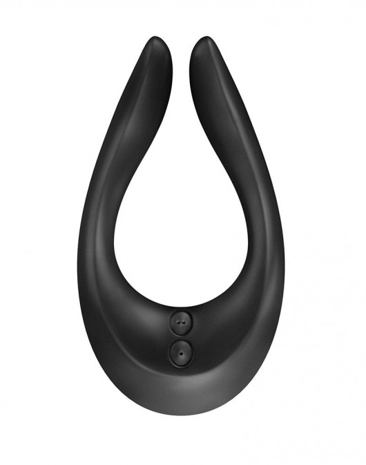 Чёрный многофункциональный стимулятор для пар Satisfyer Partner Multifun 2 - Satisfyer - в Ногинске купить с доставкой