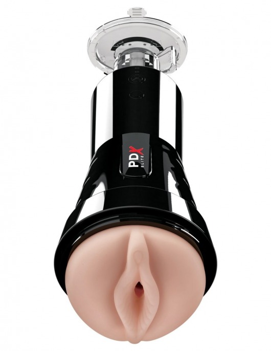 Телесный вибромастурбатор-вагина Cock Compressor Vibrating Stroker - Pipedream - в Ногинске купить с доставкой