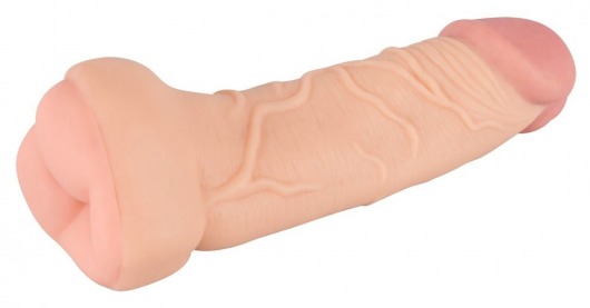 Телесная насадка-мастурбатор 2-in-1 Extension Masturbator - 21 см. - Orion - в Ногинске купить с доставкой