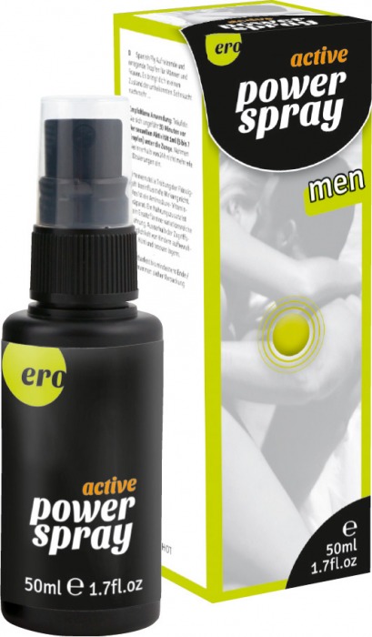 Стимулирующий спрей для мужчин Active Power Spray - 50 мл. - Ero - купить с доставкой в Ногинске