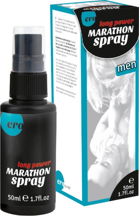Пролонгирующий спрей для мужчин Long Power Marathon Spray - 50 мл. - Ero - купить с доставкой в Ногинске