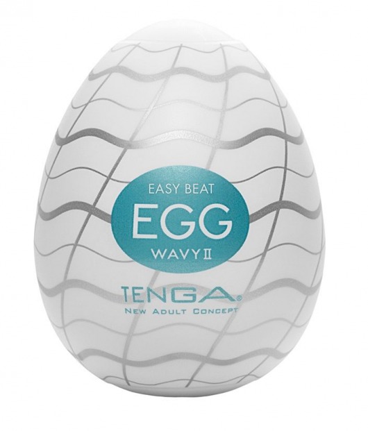 Мастурбатор-яйцо EGG Wavy II - Tenga - в Ногинске купить с доставкой