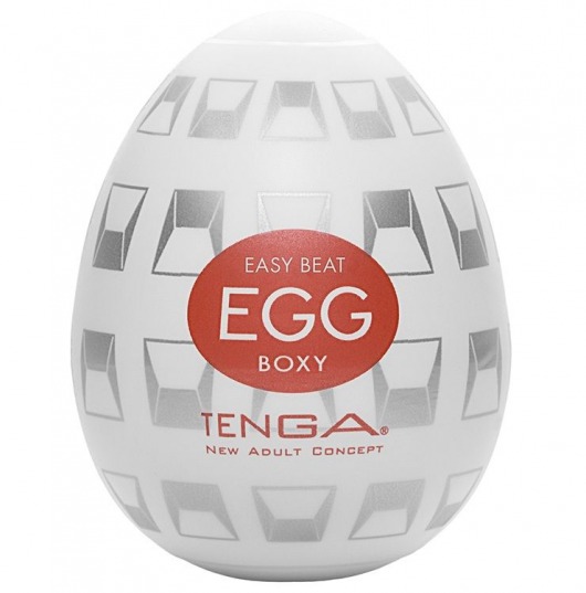Мастурбатор-яйцо EGG Boxy - Tenga - в Ногинске купить с доставкой