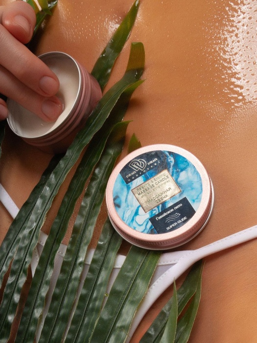 Массажная свеча  Гавайское лето - БиоМед - купить с доставкой в Ногинске