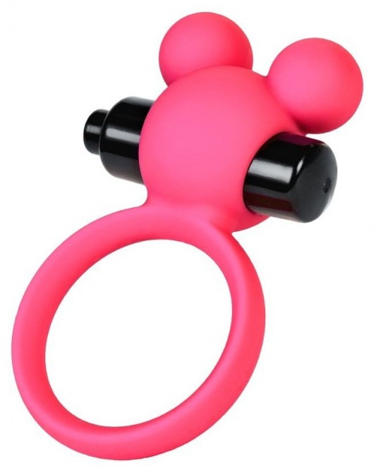 Розовое виброкольцо на пенис A-Toys - A-toys - в Ногинске купить с доставкой