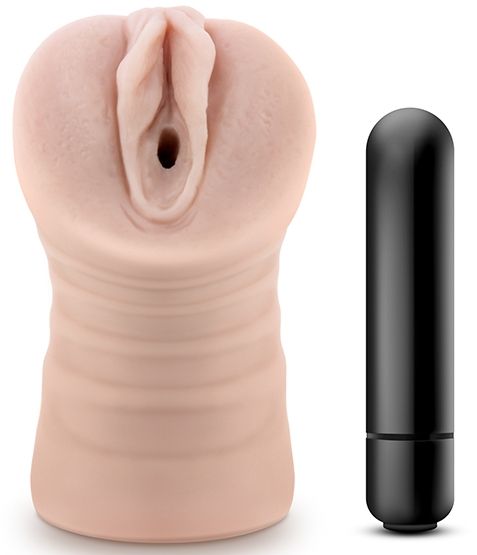 Телесный мастурбатор-вагина Rain - Blush Novelties - в Ногинске купить с доставкой