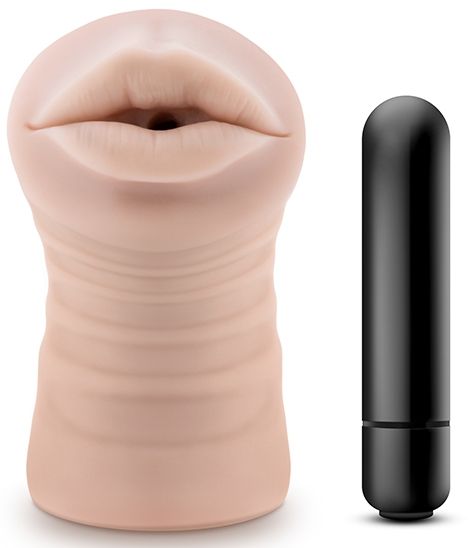 Телесный мастурбатор-ротик Skye - Blush Novelties - в Ногинске купить с доставкой