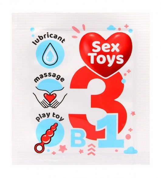Гель-лубрикант на водной основе Sex Toys - 4 гр. - Биоритм - купить с доставкой в Ногинске