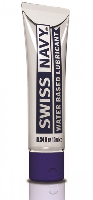 Лубрикант Swiss Navy Water Based Lube на водной основе - 10 мл. - Swiss navy - купить с доставкой в Ногинске