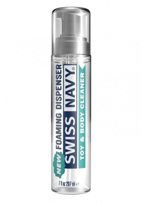 Очищающая пенка для игрушек и тела Swiss Navy Toy   Body Cleaner Foamer - 207 мл. - Swiss navy - купить с доставкой в Ногинске