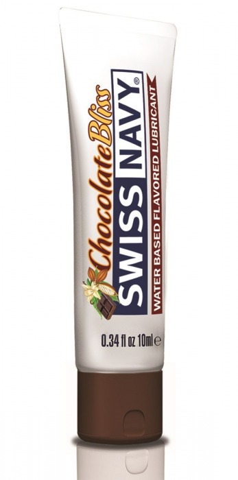 Лубрикант с ароматом шоколада Swiss Navy Chocolate Bliss Lube - 10 мл. - Swiss navy - купить с доставкой в Ногинске