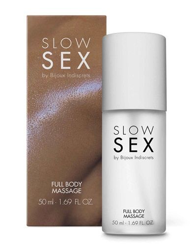 Массажный гель Slow Sex Full Body Massage - 50 мл. - Bijoux Indiscrets - купить с доставкой в Ногинске
