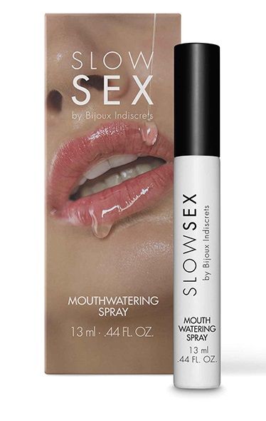 Спрей для усиления слюноотделения Slow Sex Mouthwatering Spray - 13 мл. - Bijoux Indiscrets - купить с доставкой в Ногинске