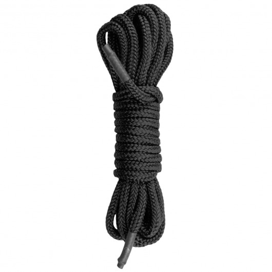 Черная веревка для бондажа Easytoys Bondage Rope - 5 м. - Easy toys - купить с доставкой в Ногинске