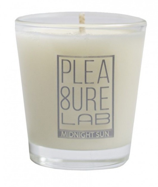 Массажная свеча Midnight Sun с ароматом инжира - 50 мл. - Pleasure Lab - купить с доставкой в Ногинске