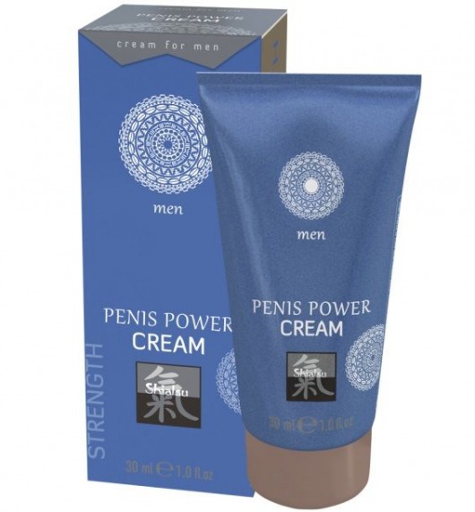 Возбуждающий крем для мужчин Penis Power Cream - 30 мл. - Shiatsu - купить с доставкой в Ногинске