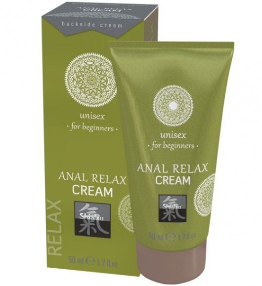 Анальный крем Anal Relax Cream - 50 мл. - Shiatsu - купить с доставкой в Ногинске