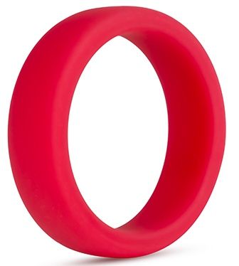 Красное эрекционное кольцо Silicone Go Pro Cock Ring - Blush Novelties - в Ногинске купить с доставкой