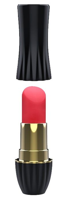 Клиторальный стимулятор-помада LIPSTICK - 9,3 см. - Dream Toys - купить с доставкой в Ногинске