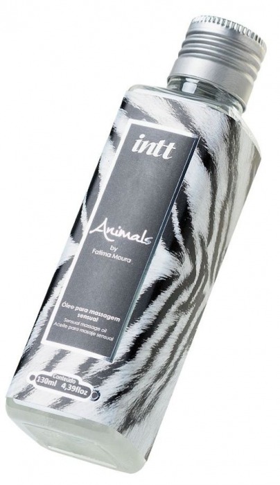 Массажное масло ANIMALS by Fatima Moura с возбуждающим эффектом - 130 мл. - INTT - купить с доставкой в Ногинске
