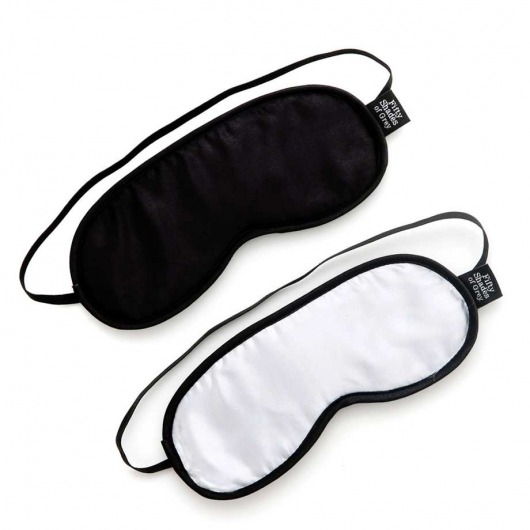Набор из двух масок на глаза Soft Blindfold Twin Pack - Fifty Shades of Grey - купить с доставкой в Ногинске