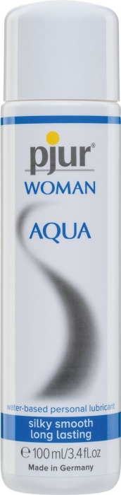 Лубрикант на водной основе pjur WOMAN Aqua - 100 мл. - Pjur - купить с доставкой в Ногинске