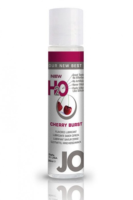 Ароматизированный лубрикант JO Flavored Cherry - 30 мл. - System JO - купить с доставкой в Ногинске