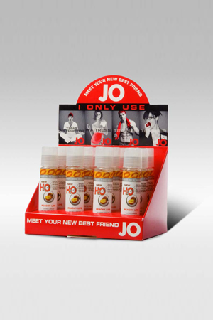 Лубрикант с ароматом персика JO Flavored Peachy Lips - 30 мл. - System JO - купить с доставкой в Ногинске
