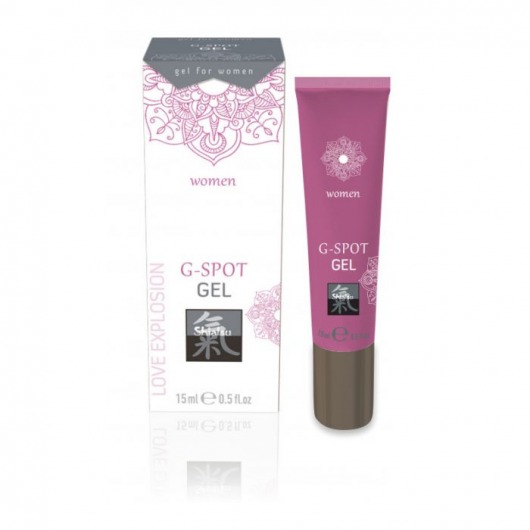 Возбуждающий интимный гель G-SPOT GEL - 15 мл. - Shiatsu - купить с доставкой в Ногинске