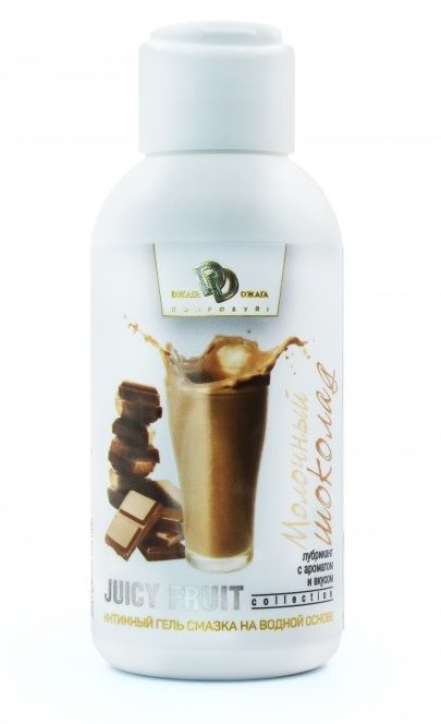 Интимный гель-смазка JUICY FRUIT с ароматом молочного шоколада - 100 мл. - БиоМед - купить с доставкой в Ногинске