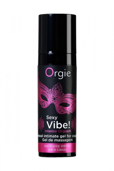 Гель для массажа ORGIE Sexy Vibe Intense Orgasm - 15 мл. - ORGIE - купить с доставкой в Ногинске