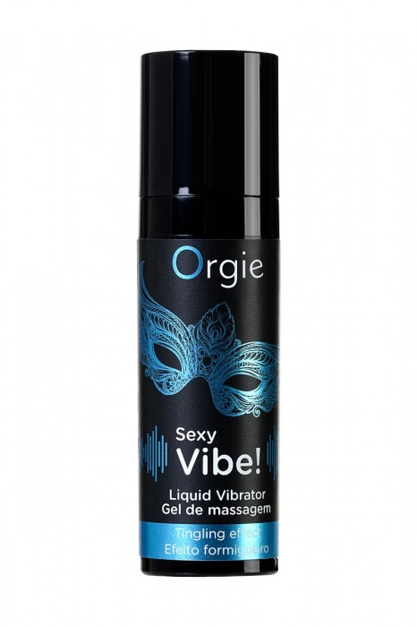 Гель для массажа ORGIE Sexy Vibe Liquid Vibrator с эффектом вибрации - 15 мл. - ORGIE - купить с доставкой в Ногинске