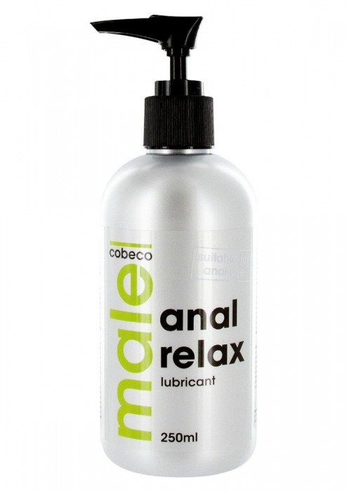 Анальный лубрикант MALE Cobeco Anal Relax Lubricant - 250 мл. - Cobeco - купить с доставкой в Ногинске