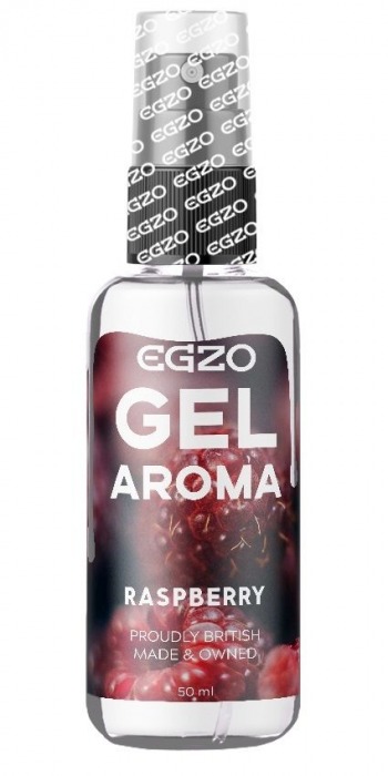 Интимный лубрикант EGZO AROMA с ароматом малины - 50 мл. - EGZO - купить с доставкой в Ногинске