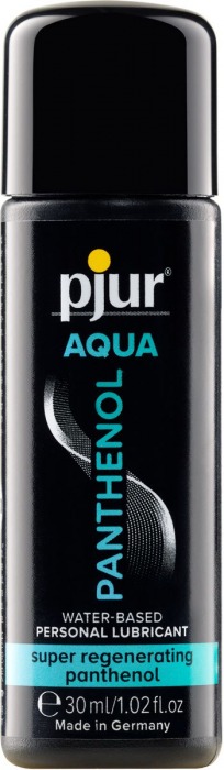 Лубрикант на водной основе с пантенолом pjur AQUA Panthenol - 30 мл. - Pjur - купить с доставкой в Ногинске
