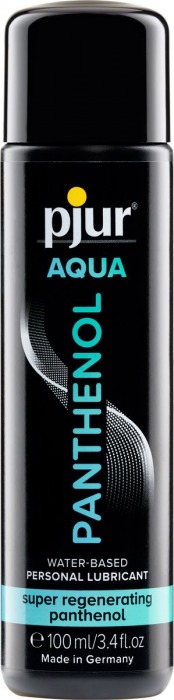 Лубрикант на водной основе с пантенолом pjur AQUA Panthenol - 100 мл. - Pjur - купить с доставкой в Ногинске