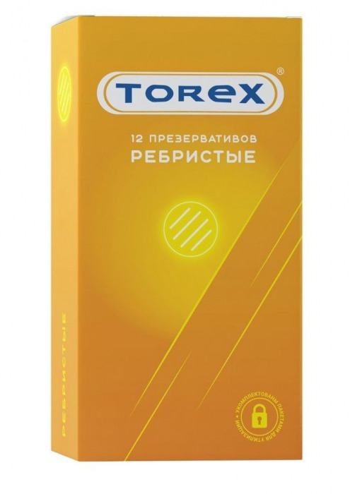 Текстурированные презервативы Torex  Ребристые  - 12 шт. - Torex - купить с доставкой в Ногинске