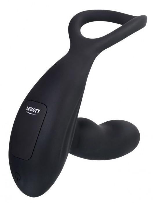 Черный стимулятор простаты Maud с вибрацией - Levett - в Ногинске купить с доставкой