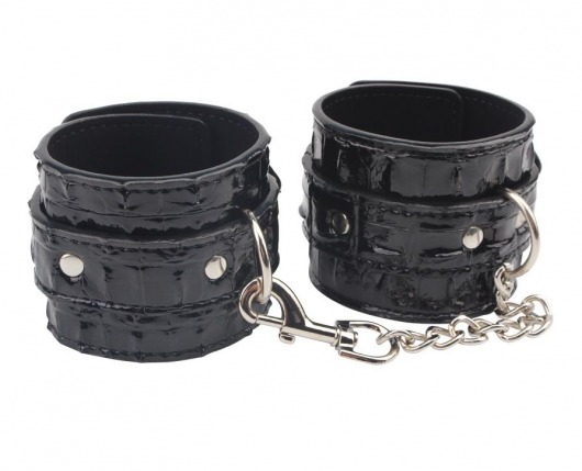 Черные наручники Surrender Wrist Restraints - Chisa - купить с доставкой в Ногинске