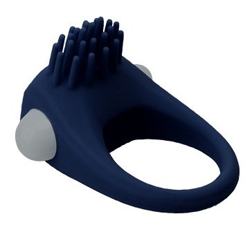 Синее эрекционное виброкольцо STIMU RING - Dream Toys - в Ногинске купить с доставкой