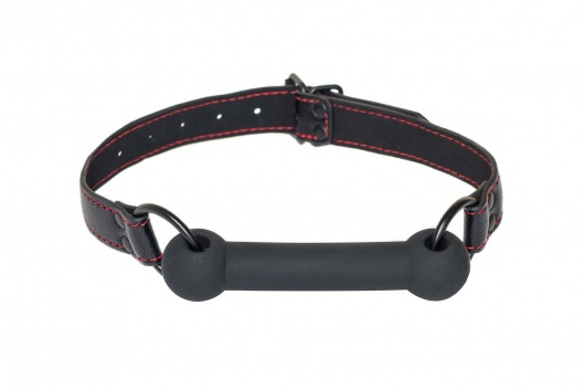 Черный кляп-трензель Infatuation - Lola Games - купить с доставкой в Ногинске