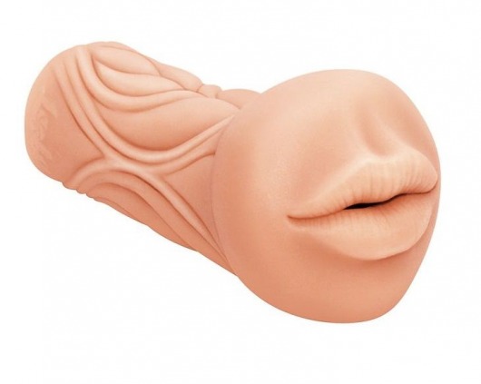 Телесный мастурбатор-ротик Sweet Lips - Lola Games - в Ногинске купить с доставкой