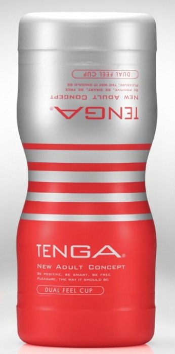 Мастурбатор TENGA Dual Sensation Cup - Tenga - в Ногинске купить с доставкой