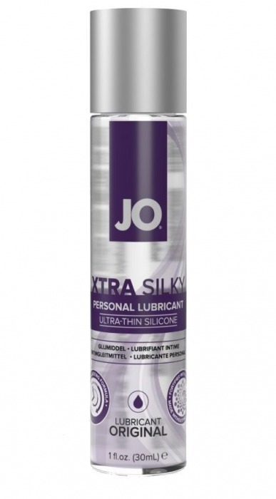 Лубрикант на силиконовой основе JO Xtra Silky - 30 мл. - System JO - купить с доставкой в Ногинске