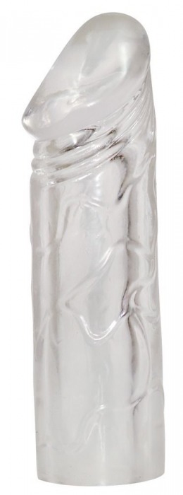 Удлиняющая насадка на пенис Mega Dick Sleeve Transparent - Orion - в Ногинске купить с доставкой