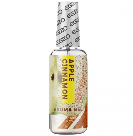 Интимный лубрикант EGZO AROMA с ароматом яблока и корицы - 50 мл. - EGZO - купить с доставкой в Ногинске