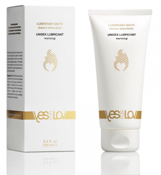 Лубрикант на водной основе с согревающим эффектом Warming Unisex Lubricant - 100 мл. - YESforLOV - купить с доставкой в Ногинске