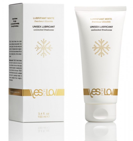 Лубрикант на водной основе с охлаждающим эффектом Unlimited Freshness Unisex Lubricant - 100 мл. - YESforLOV - купить с доставкой в Ногинске