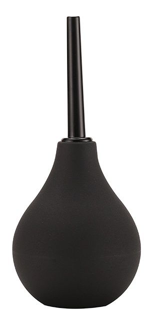 Черный анальный душ ANAL DOUCHE с прямым наконечником - Dream Toys - купить с доставкой в Ногинске