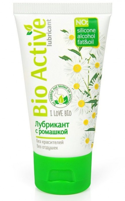 Гель-лубрикант на водной основе Bio Active - 50 гр. - Биоритм - купить с доставкой в Ногинске